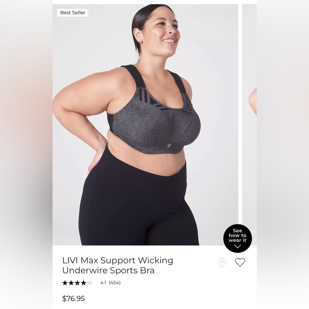LIVI ACTIVE Underwire Sports Bra